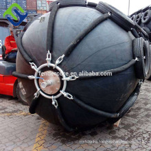 BV CCS ABS approved floating pneumatic fender with tire chain net